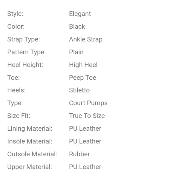 Women's Black Peep Toe Stiletto Heeled Pumps - Picture 8 of 8